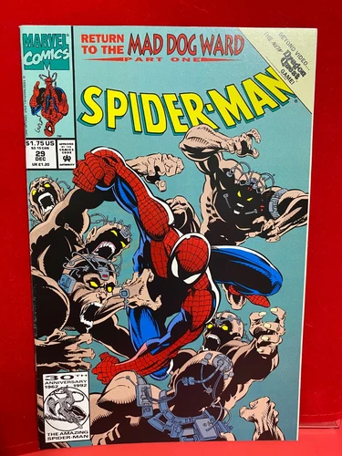 Spider-Man #29 1992 MARVEL COMICS  mad dog ward  SP1
