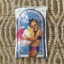 Vintage Intex 20" Beach Ball The Wet Set 59020 New Sealed 1994 Retro NOS