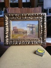 ANTICO DIPINTO AD OLIO/ROMA/'800/F.SCHIANCHI.