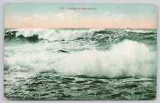 Postcard Pacific Ocean Waves Posted 1911 Divided Back Antique