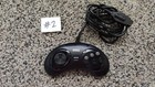 Sega Genesis Cd 32X Six 6 Button Controller Mk-1653 Official Oem Black Tested #2