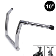 Chrome 10" Rise Ape Hanger 1.25" Handlebar For 15-20 FLTRX FLTRXS FLTRU Road Gli