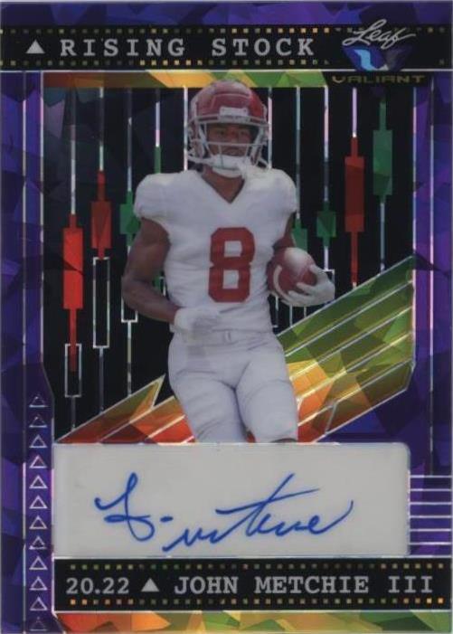 2022 Leaf Valiant John Metchie III #RS-JM1 - 1 of 2