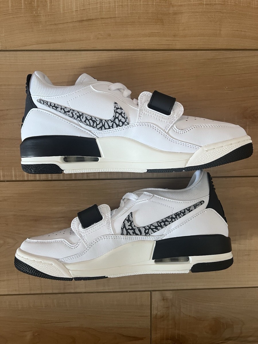 Nike Air Jordan Legacy 312 Low White Black Elephant CD7069-110