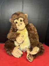 FAO Schwarz Plush Toys R Us Monkey Chimpanzee Ape 16 " Gorilla Stuffed Toy