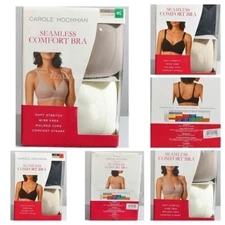 NWT Carole Hochman 2 pack  Seamless comfort bra