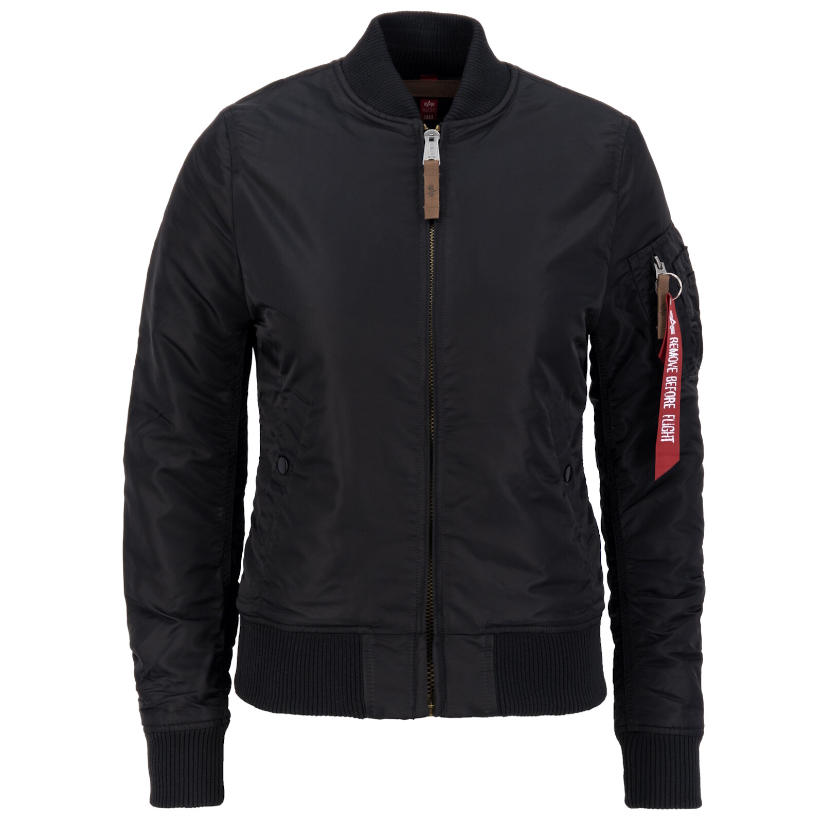 Chaqueta de bombardero Alpha Industries MA-1 VF 59 Wmn negra mujer