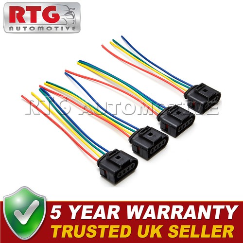 4x Ignition Coil Pack Wiring Harness Looms Fits Audi TT (Mk1) 1.8 eBay