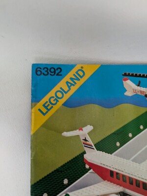 1985 Lego Legoland Airport 6392 Instruction Manual Only | eBay