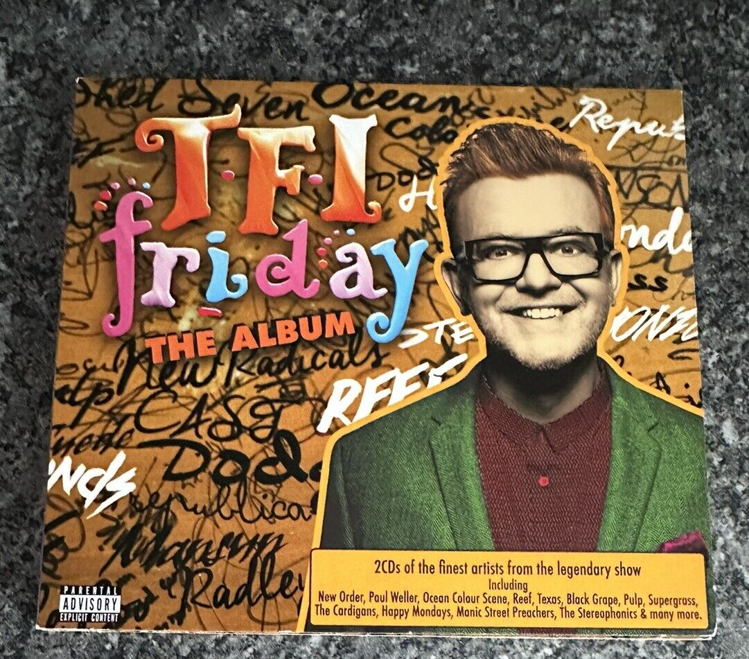 2 CD ALBUM TFI FRIDAY THE ALBUM VARIOUS ARTISTS 2015 COMPILATION