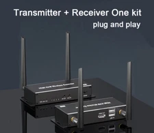 1080p Wireless HDMI KVM Extender Video Transmitter and Receiver for DVD PC to TV