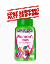 Vitafusion Womens Multivitamin Gummies, Daily Vitamins for Women Berry Flavored