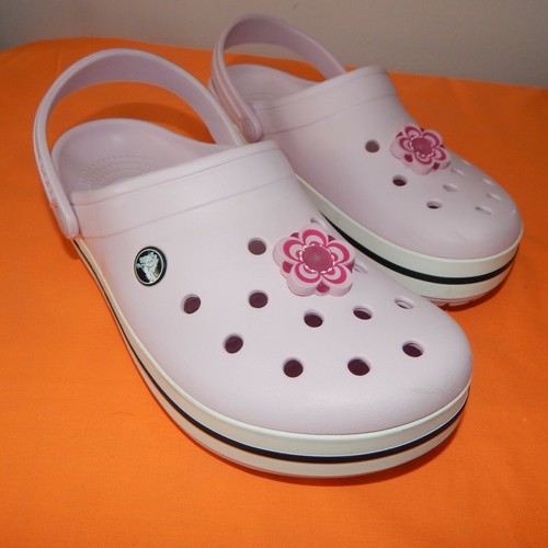 crocs floral shoes