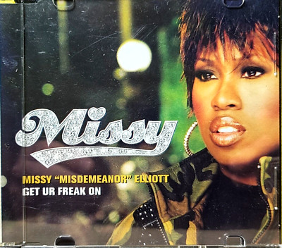 Get Ur Freak On [CD Single] by Missy Elliott (CD 2001, Wea/Elektra