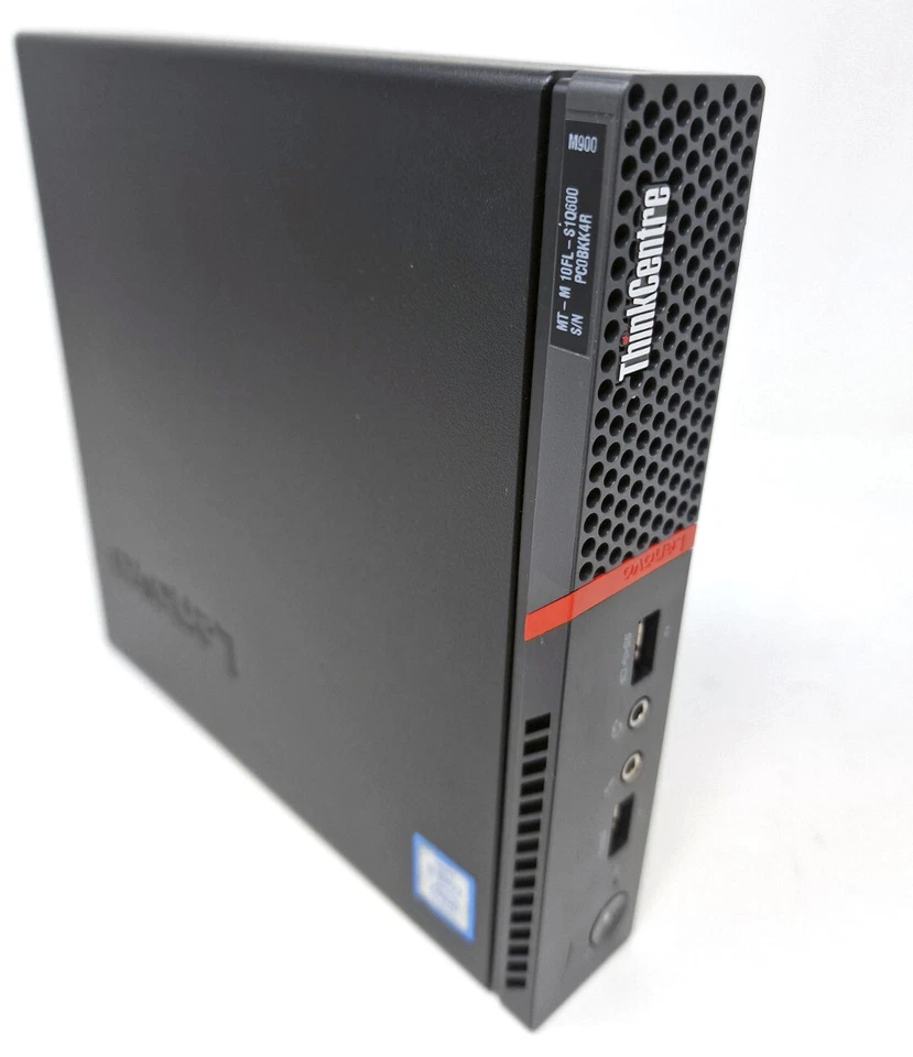 lenovo thinkcentre m900 PC USFF desktop 13 6100t 16GB 1TB SSD HDD Windows 10 - Image 3 of 4