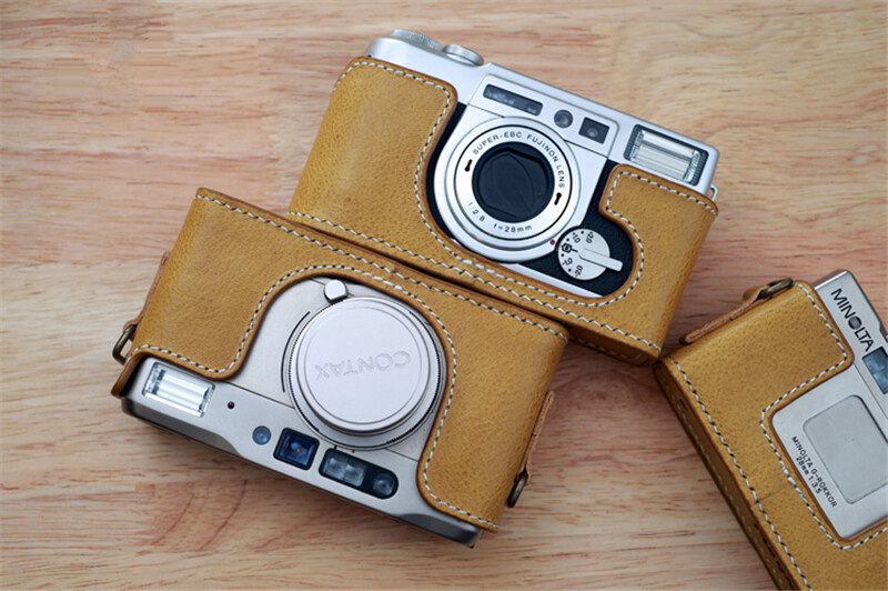 Contax TVS 純正皮ケース附属 Amazon.com : Contax TVS II Case, BolinUS Handmade Genuine