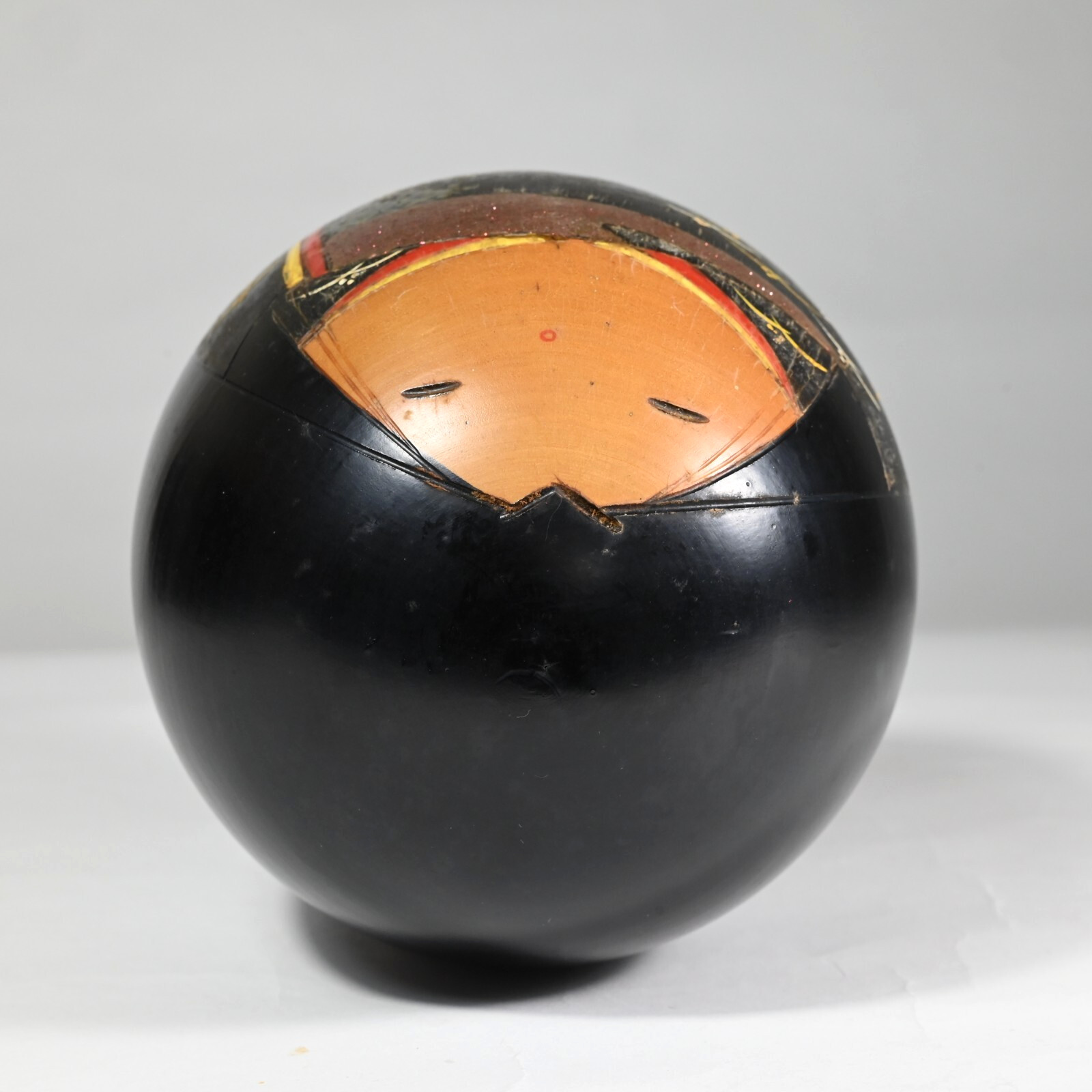 Master TOA SEKIGUCHI "Izayoi" Kokeshi, Signed, 1980s Japan - Large: 5.5" 1.8 lb