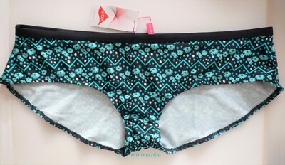 Grüne Bikinihose Gr. 22 Curvy Kate Reflex Bademode Blumenmuster CS3803