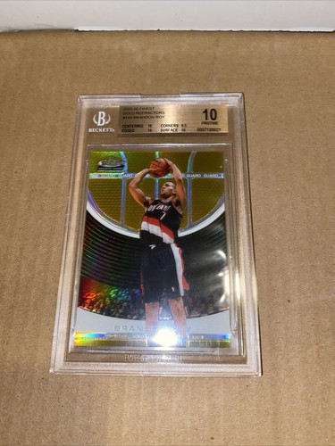 Brandon Roy [Gold Refractor] #145 2005 Finest card