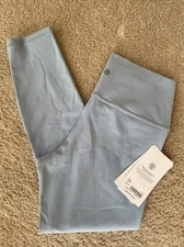 Athleta M Medium Transcend 7/8 Tight Blue NEW! #798638