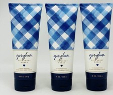 3-PACK BATH BODY WORKS GINGHAM 24 HOUR MOISTURE ULTRA SHEA BODY CREAM 8 FL OZ