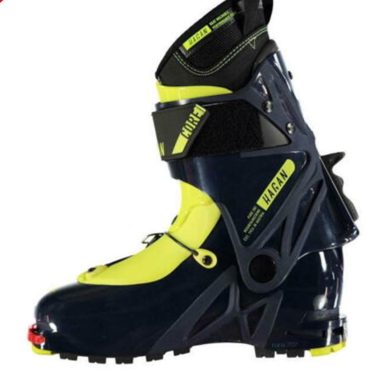 SALOMON Scarponi da sci alpinismo Hagan Core ST uomo blu scuro taglia 24 5 UK 5 5 289 mm NUOVI EX DIS