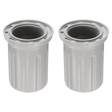 2Pcs Faucet Nut Fixed Base, Plastic Fixing Nut Tap Fastener, ID 1.18" x H 2.32"