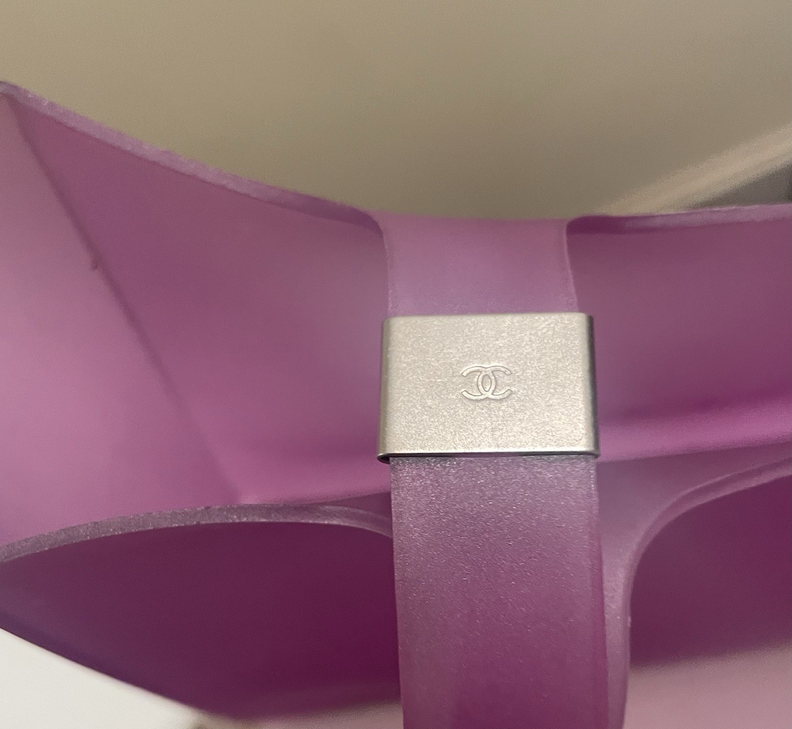 Chanel Translucent Bag With Translucent Wallet  P… - image 11