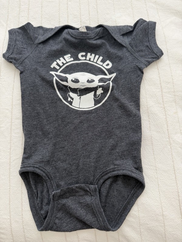 Grogu Baby Yoda The Child’ Baby Grow 6 Month Old Star Wars