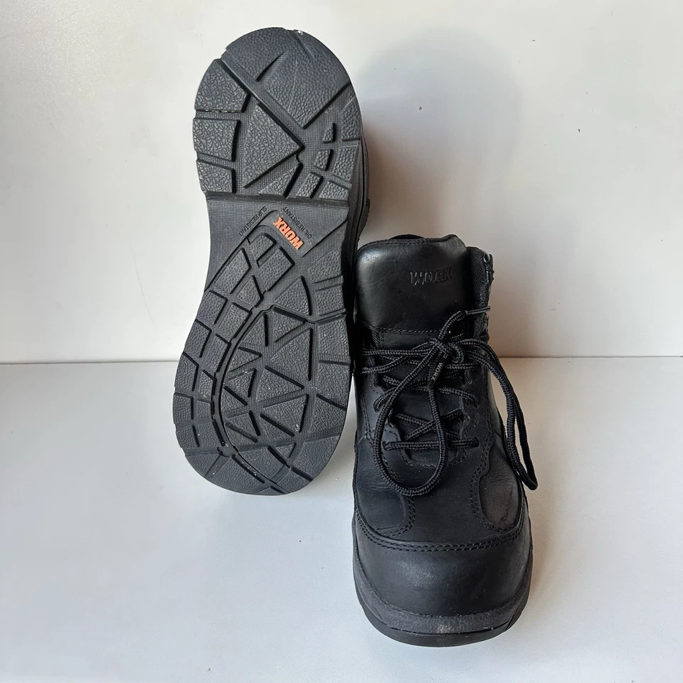 Safety Steal Toe Black WORX Boot Unisex Adult Quality Management Shoe Size: 7.5M - Image 4 of 4
