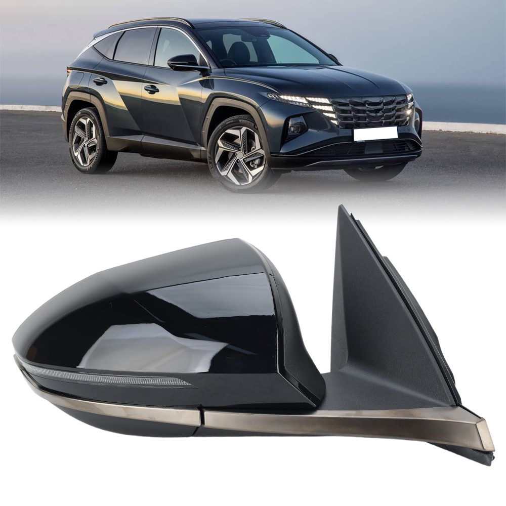 For Hyundai Tucson 2022-2024 Right Side Mirror Power Glass Heated Blind Spot
