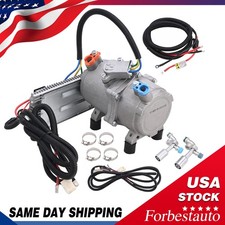 12v Dc Automotive Electric Ac Compressor Universal Replacement Ac Compress New