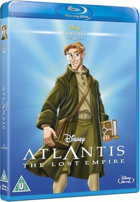 ATLANTIS The Lost Empire (2001) Blu-Ray Disney BRAND NEW (Playable in USA)