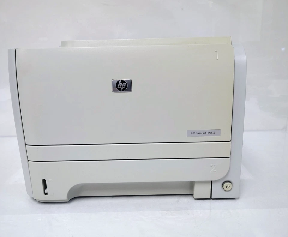 HP LaserJet P2035 Workgroup Monochrome Laser Printer Only 692 PP No Toner - Image 2 of 4