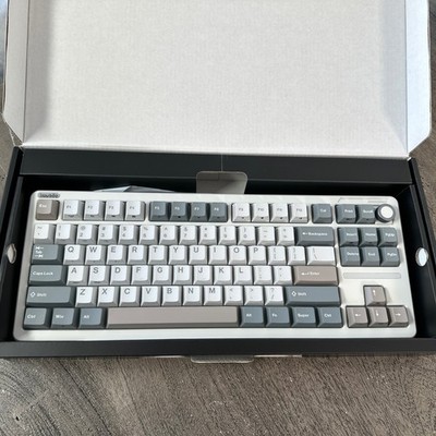 iLovBee B87 75% keyboard, Knob, Hotswap, Tri-mode, RGB, QMK/VIA, Gasket Mount