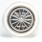 RARE 1986 Walla Walla Wagon Wheelers Waiilatpu 1 Troy Oz .999 Fine Silver Round