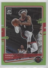 2020-21 Panini Donruss Optic Lime Green Prizm 44/149 Danuel House Jr #114 0bt4