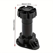 4Pcs Easy Plumb Shower Tray Support Legs with Adjustable Height Feet NEW