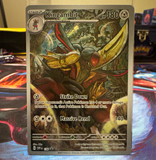 Pokemon TCG Kingambit 130 SV: Scarlet & Violet Promo Holo EN 2024 HP180