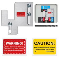 Generator Interlock Kit for Eaton Cutler Hammer BR Series 150 or 200 Amp Panels,