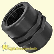 PP Gewinde Fitting Muffe Innengewinde IG Rohr Verbinder Kunststoff PVC Kupplung
