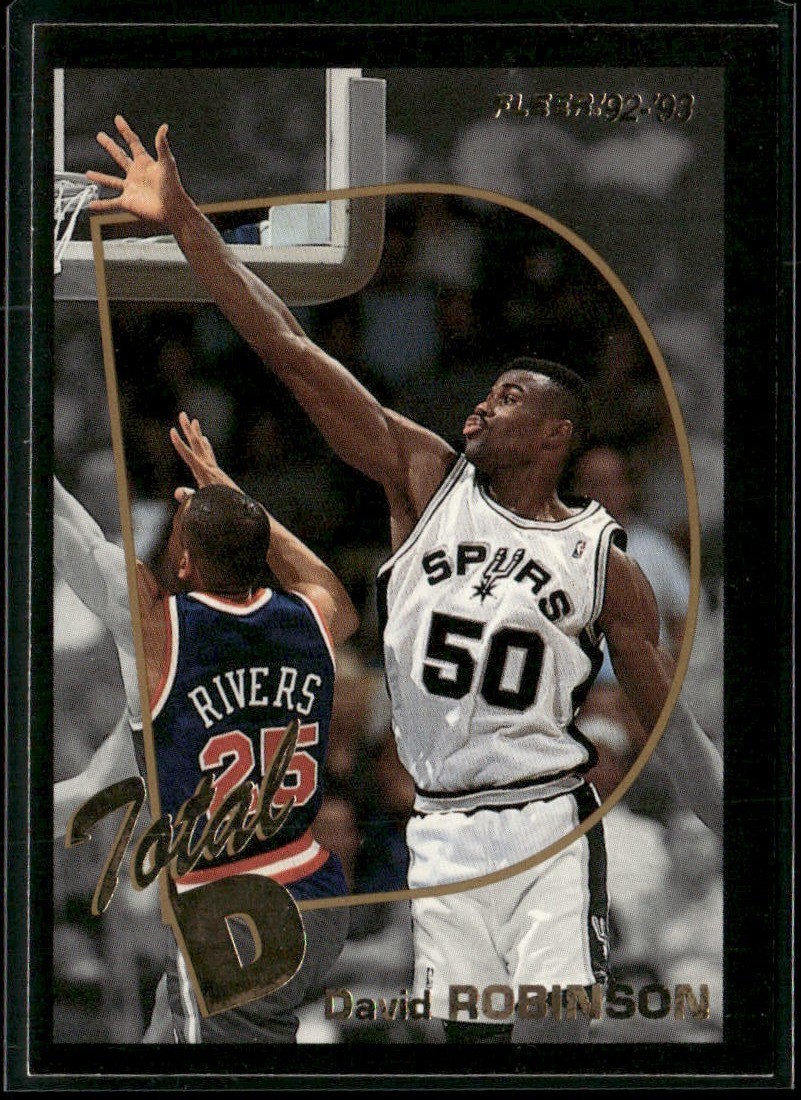 David Robinson 1992-93 Fleer Total D #1