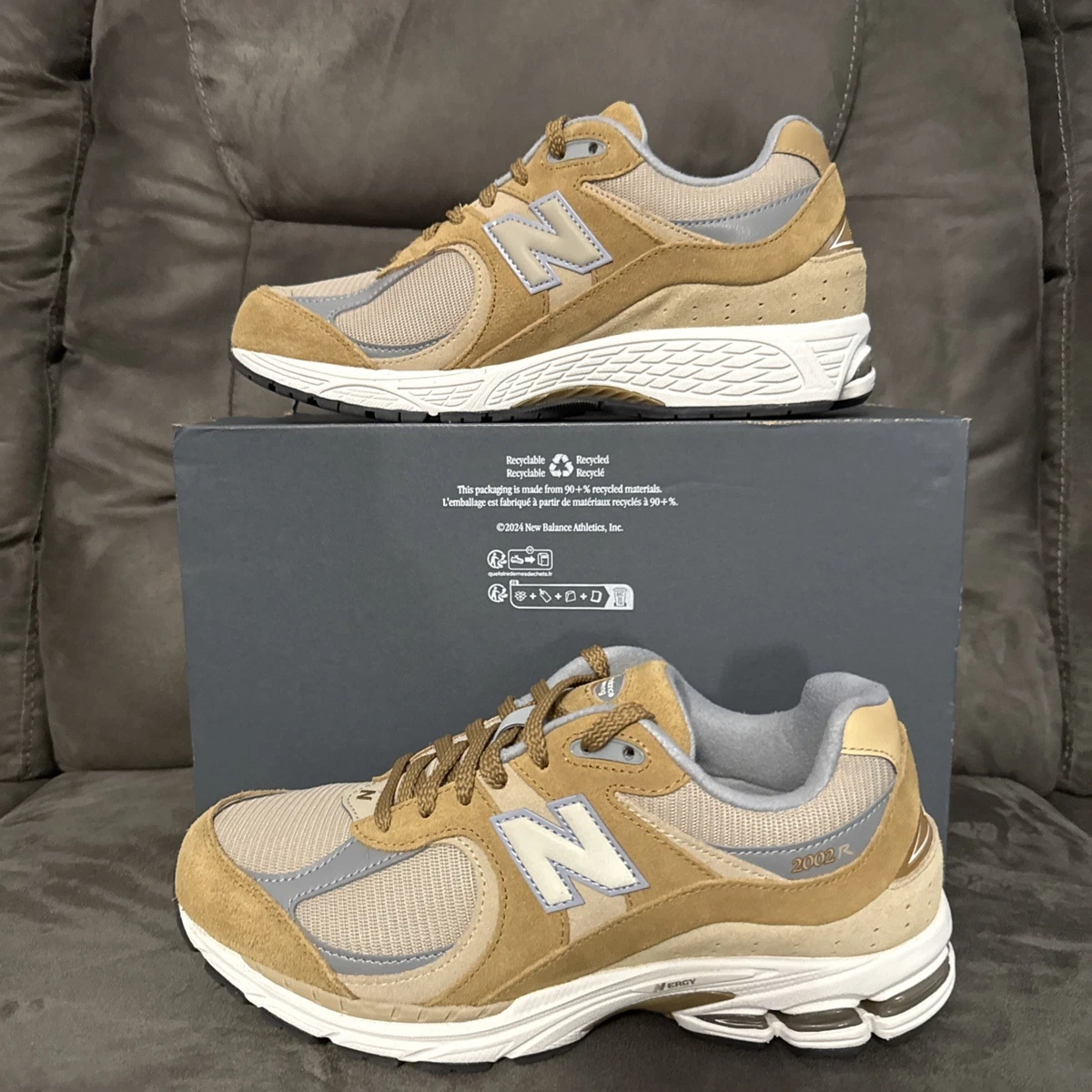 New Balance 2002R Shoes, Great Plains Brown/Gray, Men\'s Size 9M, U2002RCE, NEW! New Balance 2002R Men main image 2