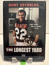 The Longest Yard DVD, 2001 Burt Reynolds. Q7