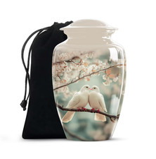 Personalized dove urns for ashes keepsake urns for human ashes romantic dove