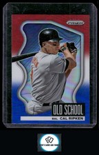 2022 Panini Prizm #OS-5 Cal Ripken Old School Red/White/Blue Prizm
