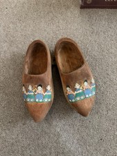 vintage Dutch wooden clogs