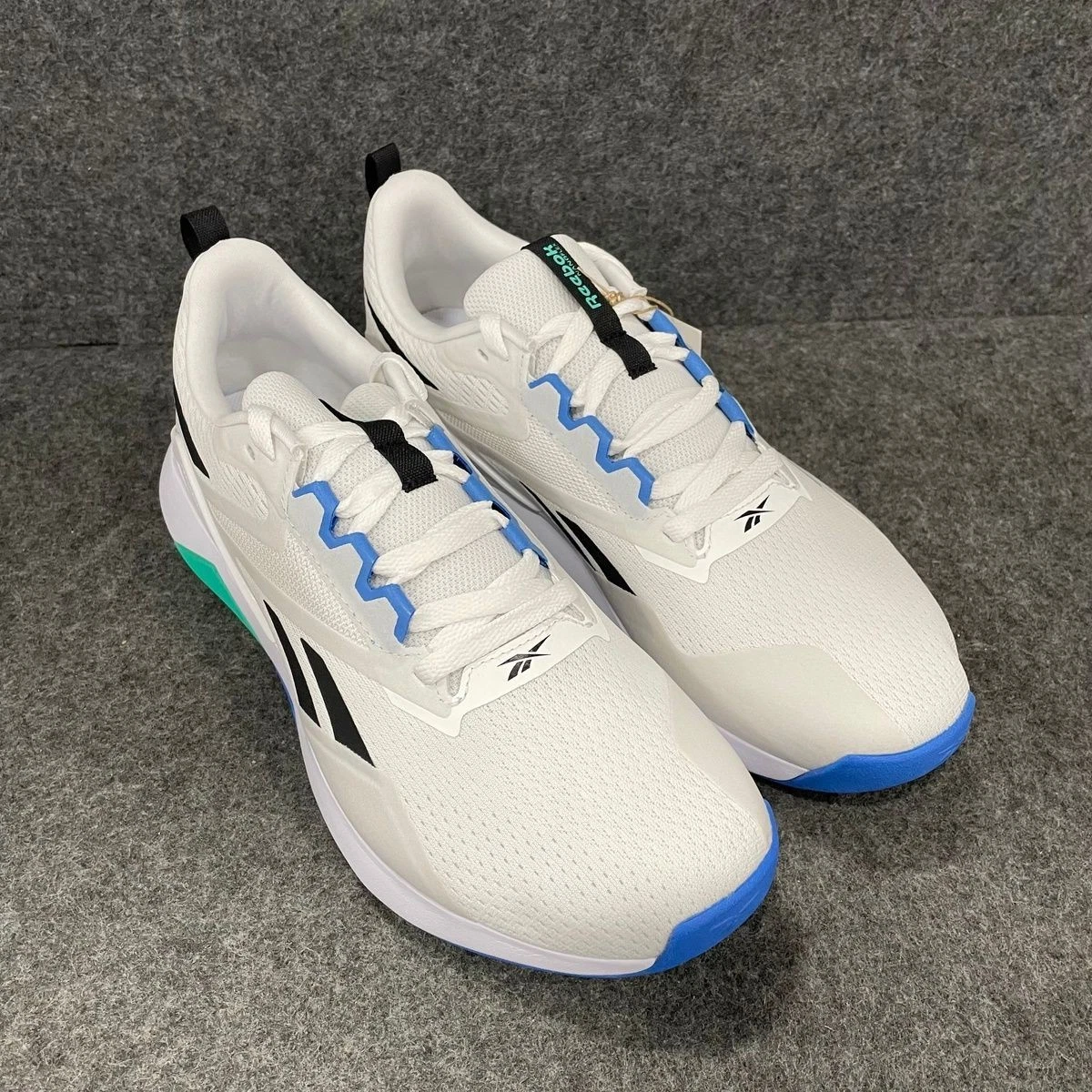 Reebok Nanoflex TR Men\'s Blue & White Training Shoes Size US 11 1/2 NEW Reebok Nanoflex TR Men main image 3