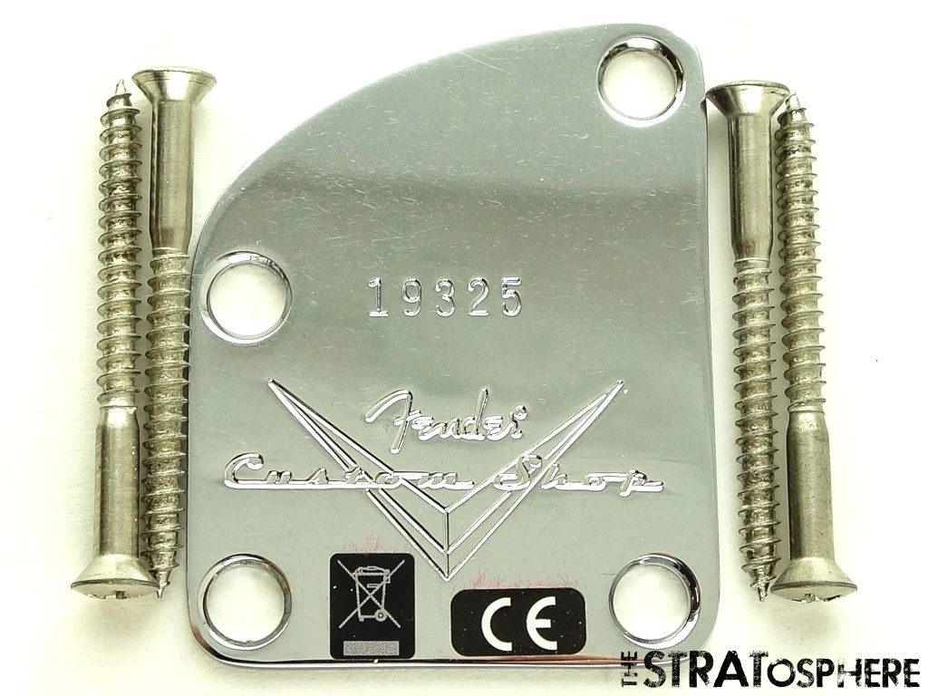 Fender Custom Shop Neck Guitar Plates | eBay