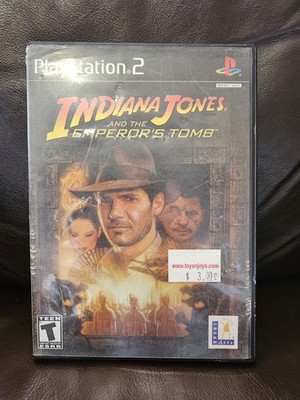 Indiana Jones and the Emperor's Tomb Complete Tested Working PlayStation 2